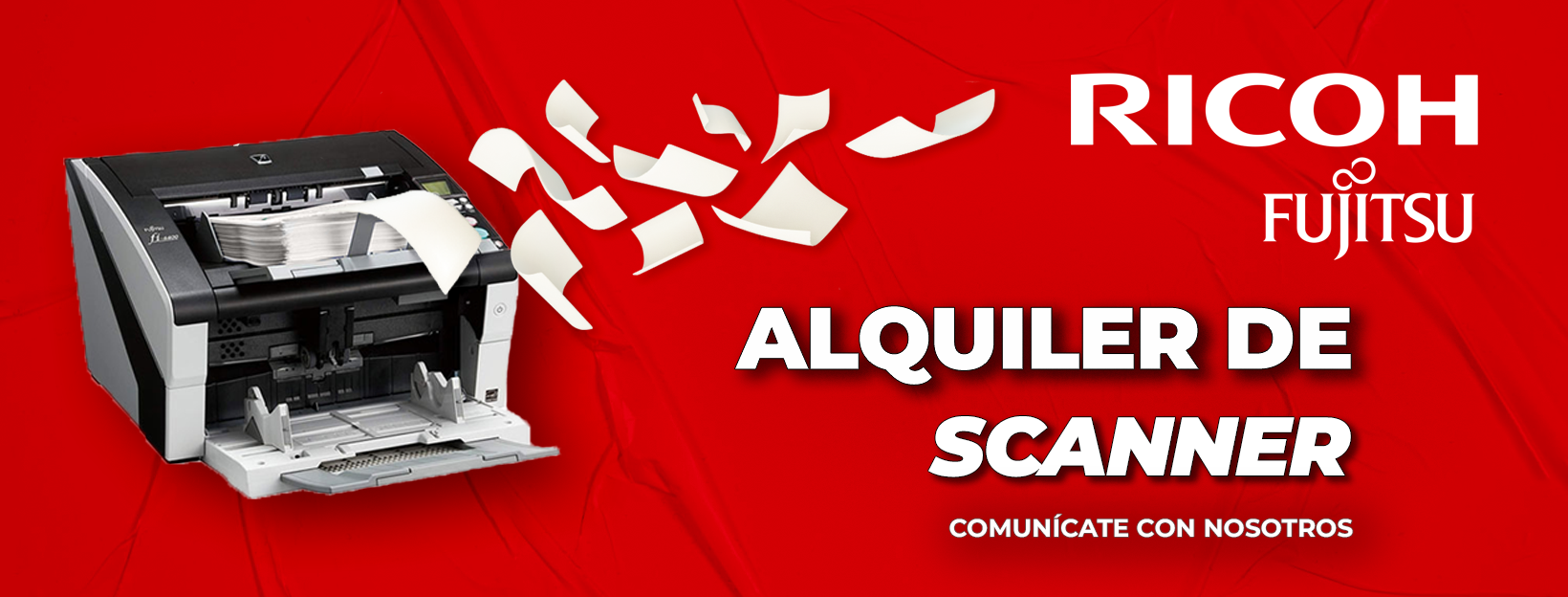 BANNER ALQUILER SCANNER RICOH